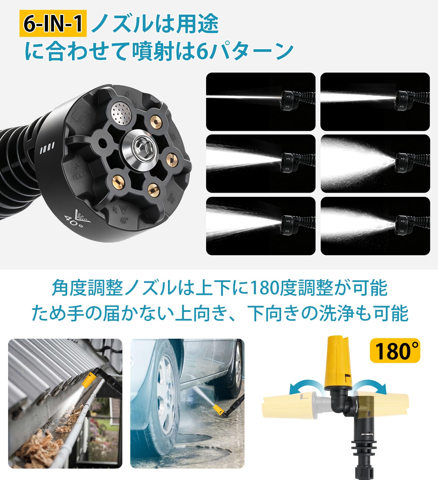 Amazon | アルチザンツール 【日本ブランド】自吸式高圧洗浄機 HP-03